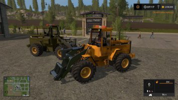 Volvo L90C Military Green and Yellow