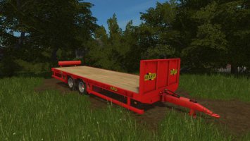 Herbst 24FT Flat Bed Trailer fs17