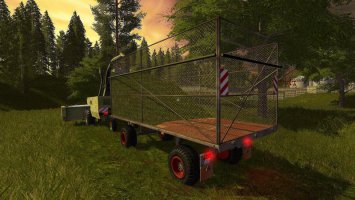 HW80 Bale Trailer FS17