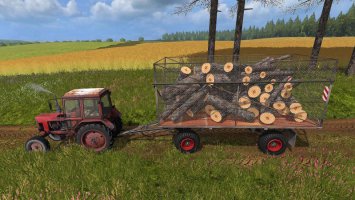 HW80 Bale Trailer FS17