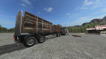 Log Trailer v1.1 FS17