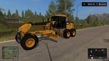 CAT 140m grader v2.0 fs17