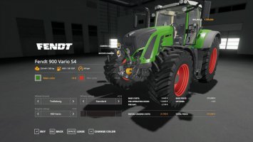 Fendt 900 Vario S4 Full option v1.0.0.1 FS19