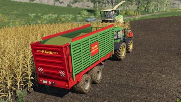 Hawe Häckselwagen SLW 45 v0.99 fs19