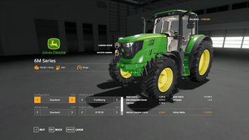 John Deere 6M Series with SeatCam