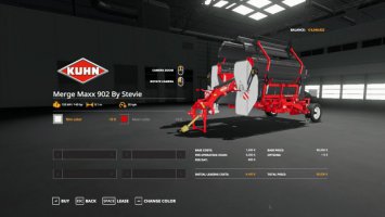 Kuhn Merge Maxx902 by Stevie FS19