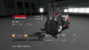 Manitou Forklift Duallies & Weighted Duallies FS19