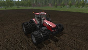 Massey Ferguson 8700 Red And Black FS17