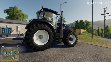 New Holland T7 Blue Chrome Power FS19