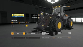 New Holland W190D Wheel Loader FS19