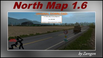 North Map 1.6 ets2