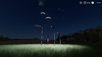 Placeable light pack v2.0 FS19