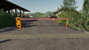 Automatic barrier placeable FS19