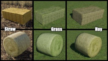 Bale Textures FS19