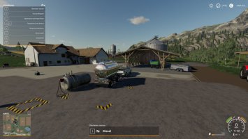 Befüllbare Hoftankstelle fs19