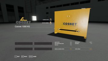 Cosnet Weight FS19