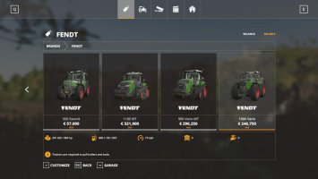 Fendt Tractors v1.0.0.2 FS19