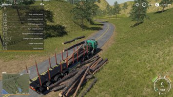 Fliegl Timber Runner With Autoload Wood FS19