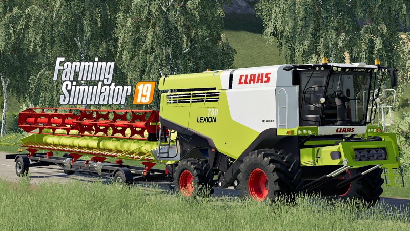 Fs19 Claas Lexion 780 Fs19 Mod Mod For Farming Simulator 19 Ls Portal 9673