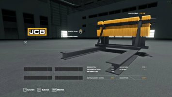 Gewicht für JCB Radlader 1 bis 5 Tonnen fs19