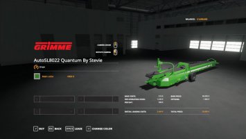 Grimme SL8022 Quantum Autobelt By Stevie FS19