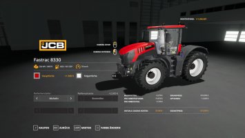 JCB Fastrac 8330 - MultiColor FS19 JCB Fastrac 8330 - MultiColor FS19