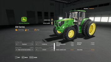 John Deere 6m FS19