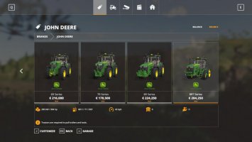 John Deere tractors v1.0.0.2 FS19