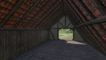 Placeable half-timbered barn FS19