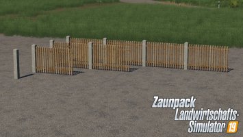 Placable Fence Package FS19