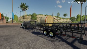 Prarie Bale Trailer FS19