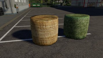 Round bale texture fs19