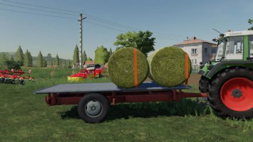 Przyczepa samorobka fs19