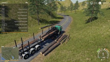 Timber Runner Wide With Autoload Wood v1.1 FS19