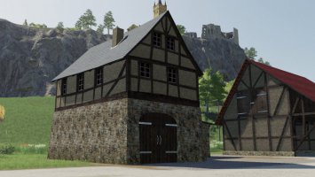 Timberframe House With Shed FS19