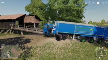 3 Axle trailer Groenbedrijf v1.1 FS19