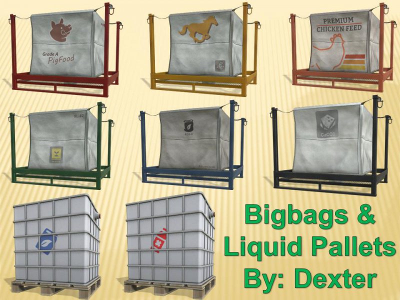 Bigbags & Liquid Pallets FS19