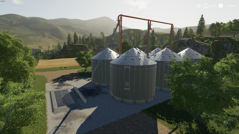 Farm Silo Xlarge V11 Fs19 Mod Mod For Landwirtschafts Simulator 19