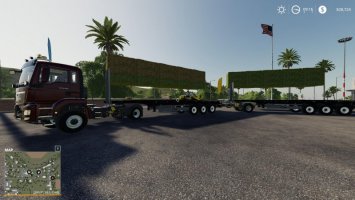 Fliegl flatbed squarebale autoload v1.0.0.3 FS19