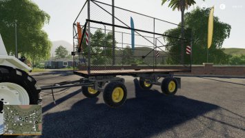 HW 80 Bale Trailer fs19