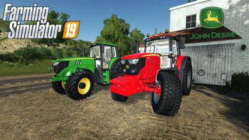 John Deere 6M By Stevie FS19