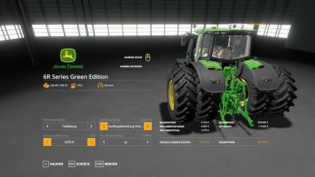 John Deere 6R Green Edition v1.0.0.4 FS19