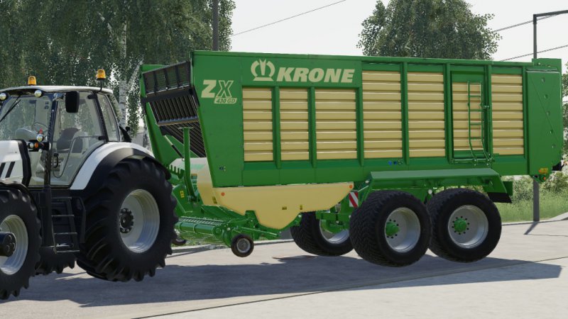 Krone Zx 430 Gd Fs19 Mod Mod For Landwirtschafts Simulator 19 Ls Portal 4858