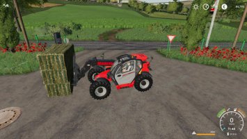 MAGSI 3 square bales fork autoload fs19