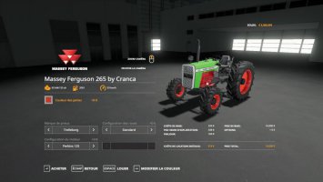 Massey Fergusson 275 v1.2 FS19