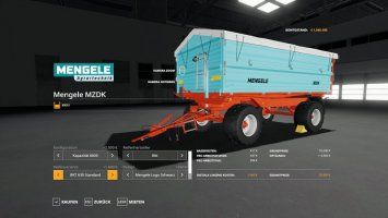 Mengele MZDK FS19