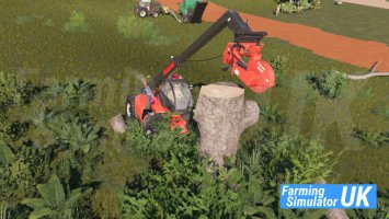 Stump Grinder with Telehandler Mount