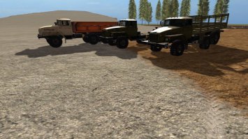 URAL truck set plus trailers FS17