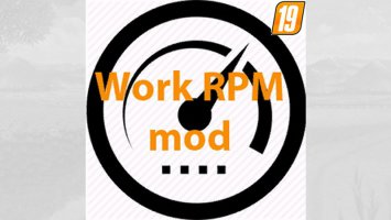 Work RPM v1.4 FS19
