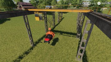 Working Rail Crane V1.2 Fixed FS19